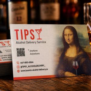 Delivery service Business Card design